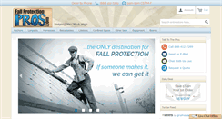 Desktop Screenshot of fallprotectionpros.com